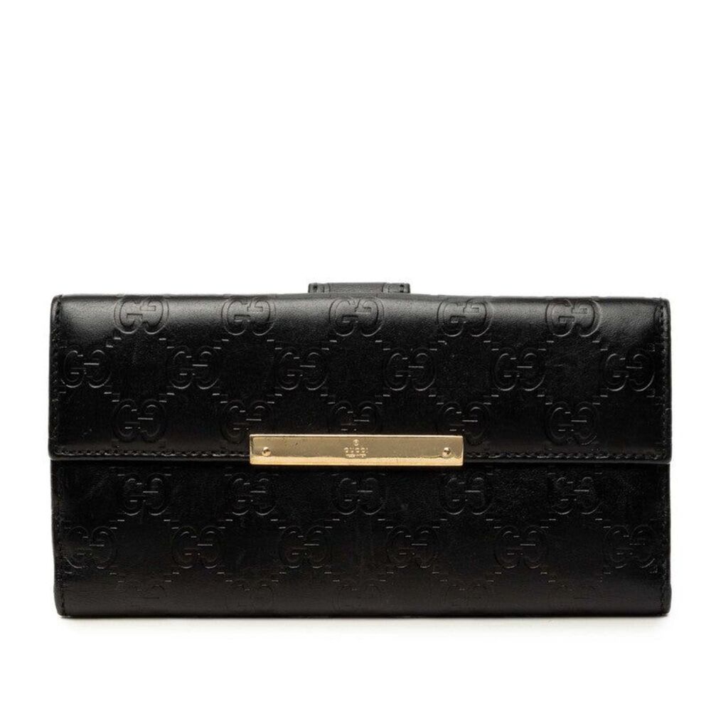 Gucci Guccissima Continental Wallet
